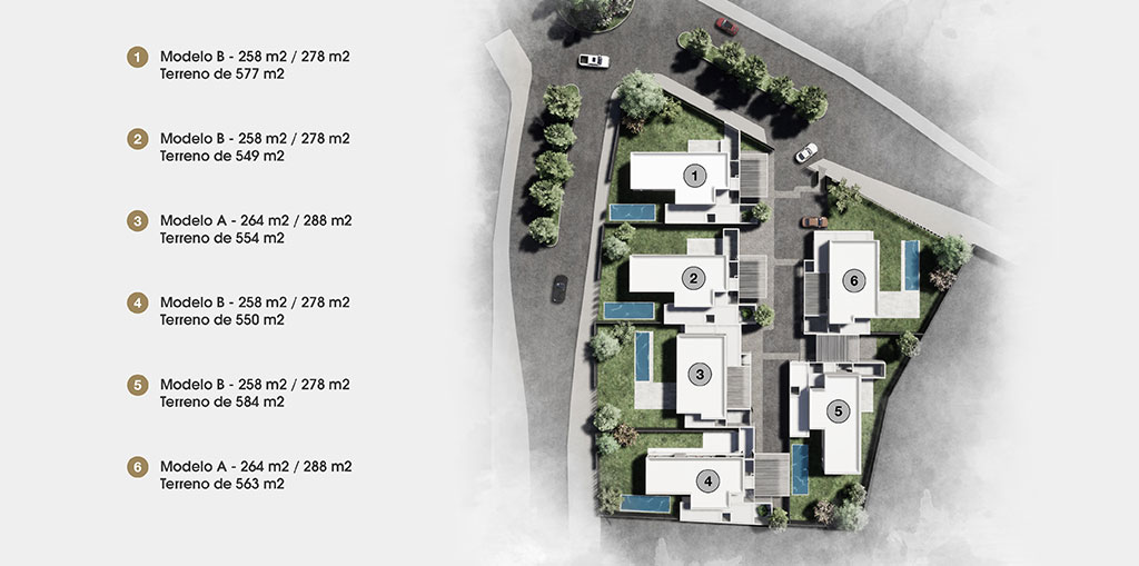 master plan CONDOMINIO CAMINO DEL CID, Paseo del Cid 4037, Lo Barnechea - INMOBILIARIA PAMSA